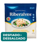 Bacalhau Riberalves Desfiado 500g