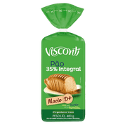 Pão de Forma Visconti Integral 400g 