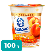 Iogurte Batavo Pedaços de fruta Pêssego 100g 