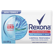 Sabonete em barra Rexona Antibacterial Limpeza Profunda 84g 