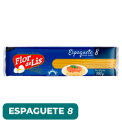 Macarrão com Ovos Flor De Lis Espaguete nº 8 500g 