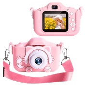 Câmera Digital Infantil Com Jogos e Música - recarregável (cabo incluso)