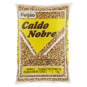 Feijão Caldo Nobre Carioca 1kg 