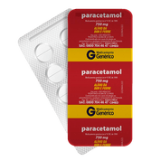 Paracetamol Cimed 750mg 10 Comprimidos