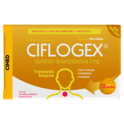 Ciflogex sabor mel e limão 12 pastilhas