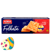 🐰 Biscoito Adria Folhata Cream Cracker Manteiga 170g 