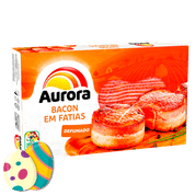 🐰 Bacon Aurora Fatiado Resfriado 250g