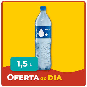 Água Mineral Crystal Sem Gás 1,5L