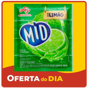 Refresco em Pó Mid Limão 20g