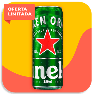 Cerveja Heineken Lata Sleek 350ml