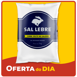 Sal Refinado Lebre 1kg