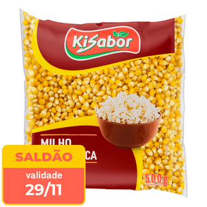 Milho de Pipoca Kisabor 500g 