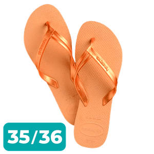 Chinelo Havaianas Elegance Dourado 35/36