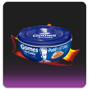 Patê de Atum Gomes da Costa Lata c/ Tampa 150g