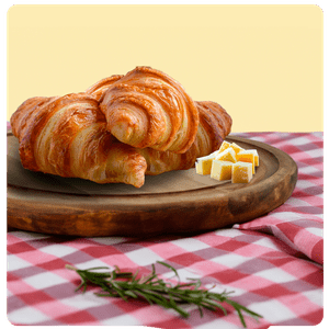 Mini Croissant Presunto e Queijo 1un - aprox 31,5g