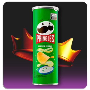 Salgadinho Batata Pringles Creme e Cebola 109g