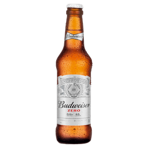 Cerveja Budweiser Zero Álcool Long Neck 330ml 