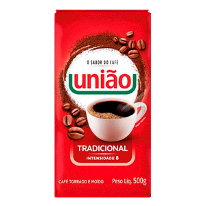 Café em pó União Vácuo 500g 