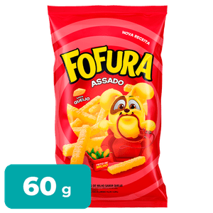 Salgadinho Fofura Queijo 60g