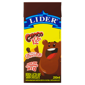 Bebida Láctea Líder Chocolate 200ml