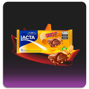 Chocolate Lacta Shot 80g