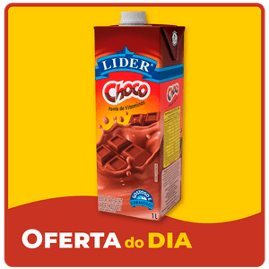 Bebida Láctea Líder Chocolate 1L