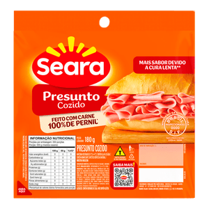 Presunto Seara Fatiado 180g 