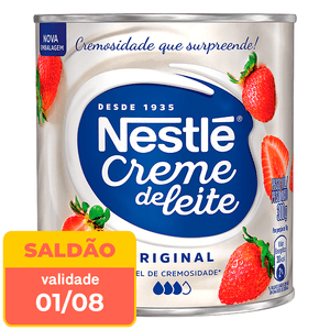Creme de Leite Nestlé Lata 300g - data próx
