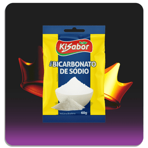 Bicarbonato de Sódio Kisabor 60g