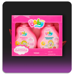 Kit Muriel Baby Menina Shampoo + Condicionador 100ml