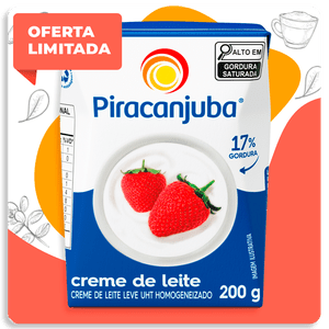 Creme de Leite Piracanjuba 200g