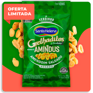 Amendoim Torrado Salgado Amindus s/ Casca 100g