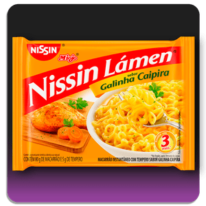 Macarrão Instantâneo Nissin Galinha Caipira 85g