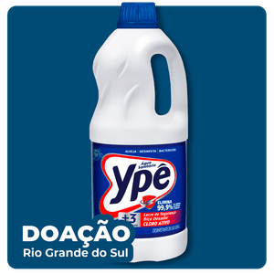 [doação] Água Sanitária Ypê 2L