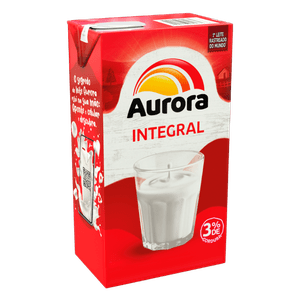 Leite Longa Vida Aurora Integral 1L 