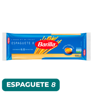 Macarrão com Ovos Barilla Espaguete n°8 500g