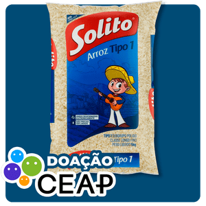 [doação] Arroz Branco Solito Tipo 1 5kg