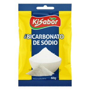 Bicarbonato de Sódio Kisabor 60g