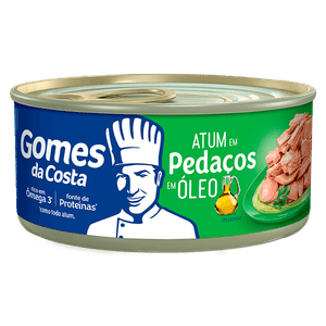 Atum Pedaços Gomes da Costa em Óleo 170g