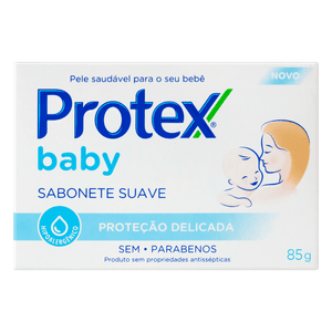 Sabonete Infantil Protex Baby Proteção Delicada 85g 