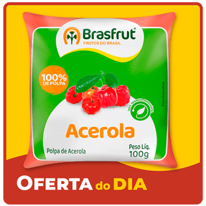 Polpa de Fruta Congelada Brasfrut Acerola 100g