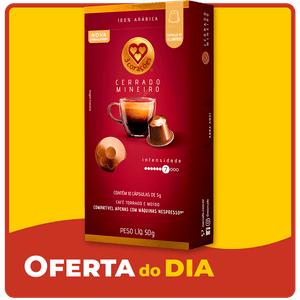 Cápsula de Café 3 Corações p/ Nespresso Cerrado Mineiro 10un