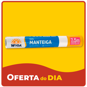 Papel Manteiga Wyda 30cmX7,5m