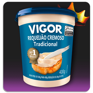 Requeijão Vigor Tradicional 400g