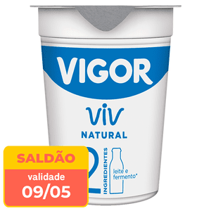 Iogurte Natural Vigor Viv 150g - data próx