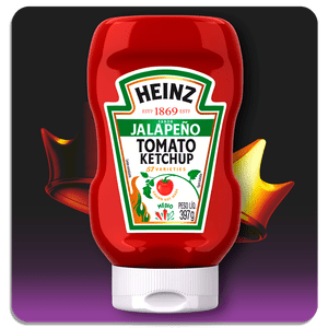 Ketchup Heinz Jalapeño 397g