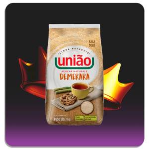 Açúcar Demerara União 1kg