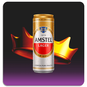 Cerveja Amstel Lata Sleek 350ml