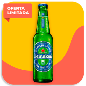 Cerveja Heineken Zero Long Neck 330ml