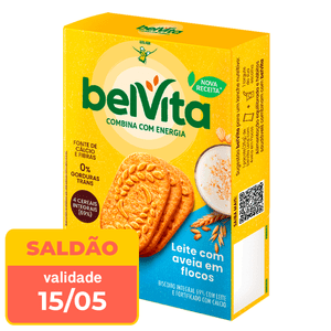 Biscoito Belvita Leite Com Grãos de Aveia 75g - data próx